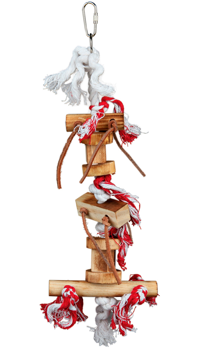 

Игрушка для птиц Trixie деревянная 35 см (1 шт)