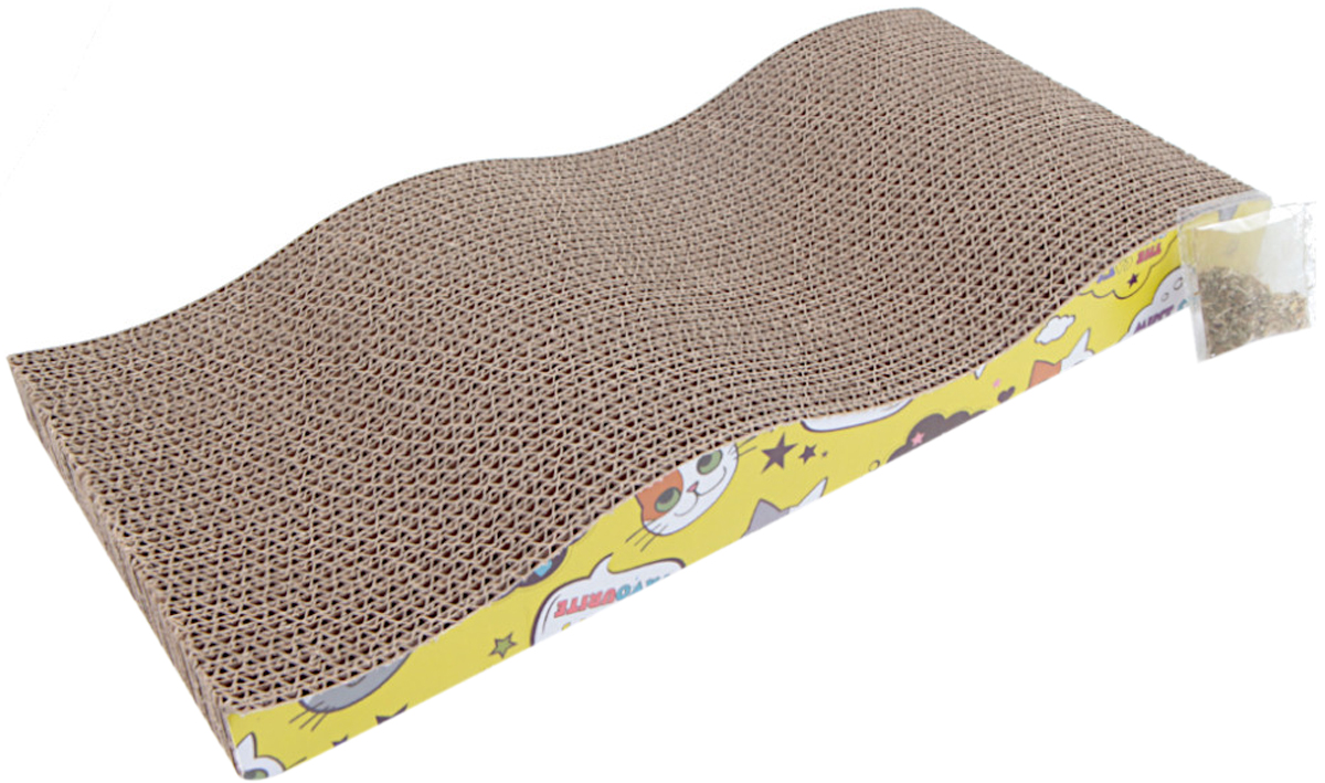 

Когтеточка коврик Pet Choice картонная с кошачьей мятой 45 х 21 х 5,5 см (1 шт)