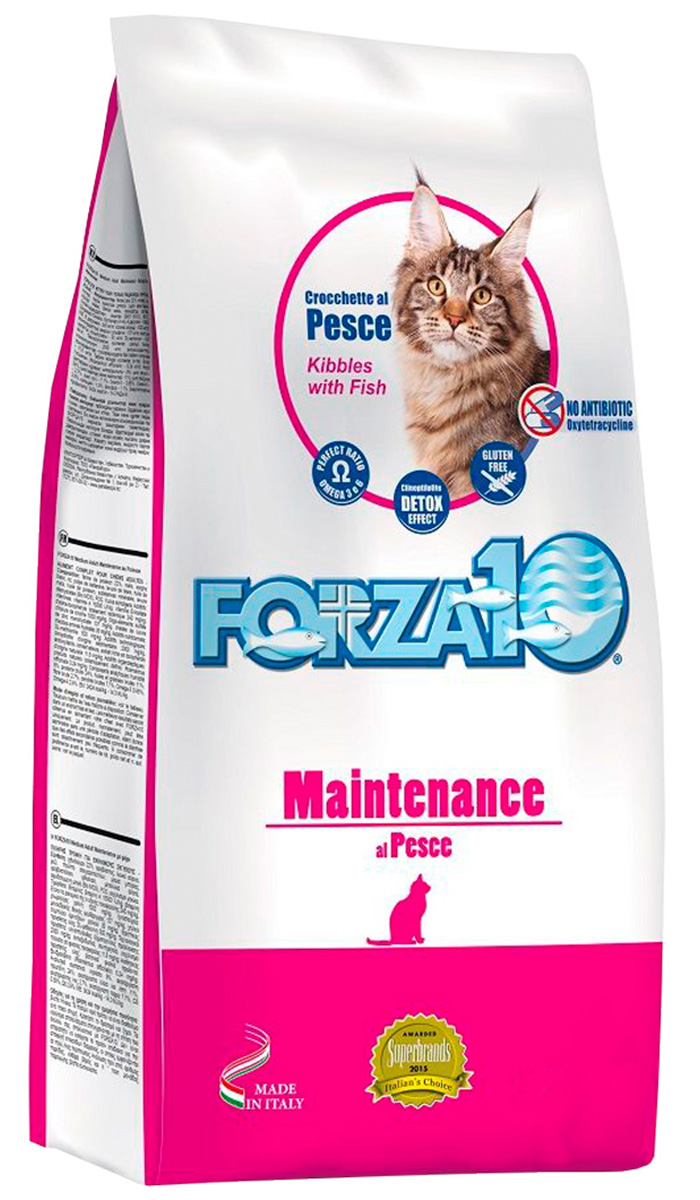 

Forza10 Cat Maintenance для взрослых кошек с рыбой (2 кг)