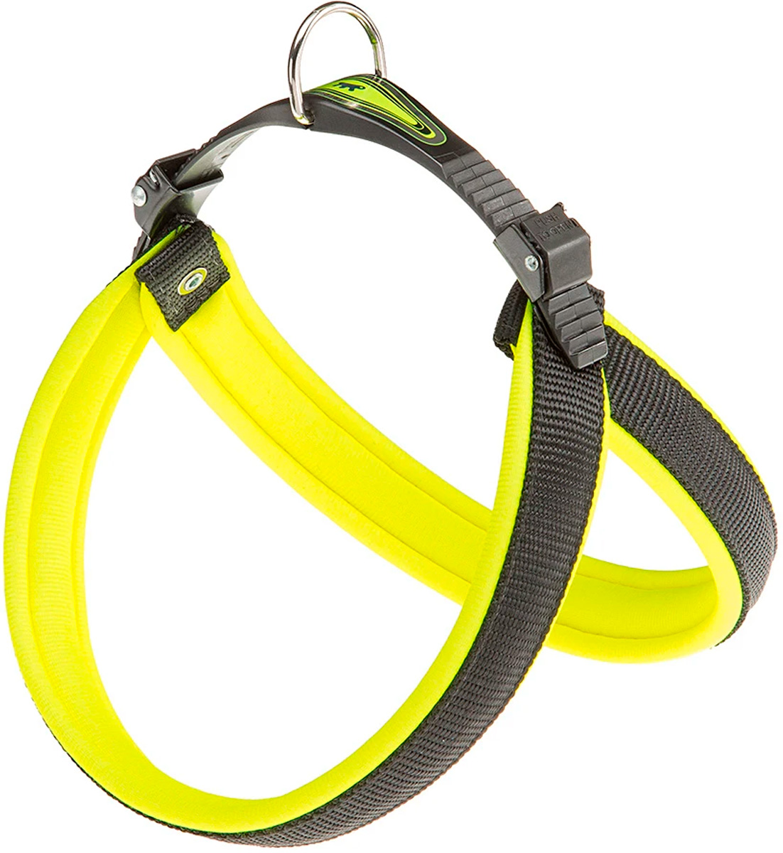 

Шлейка для собак маленьких пород Ferplast Agila Fluo 4 желтая (1 шт)