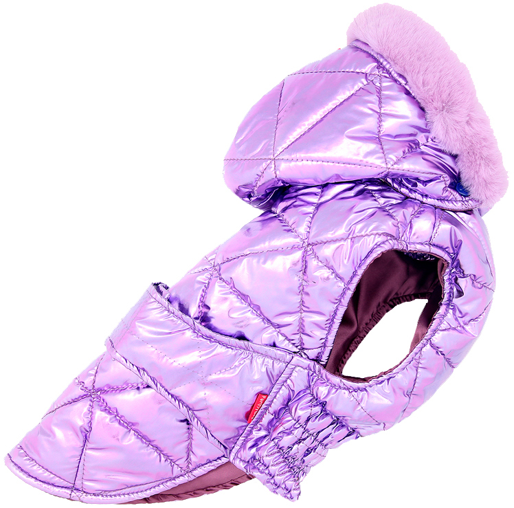 

For My Dogs попона для собак фиолетовый металлик Fw669-2019 (22)