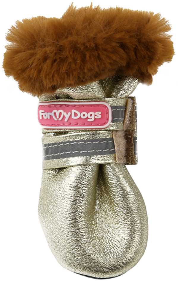 

For My Dogs сапоги для собак зимние золото Fmd644-2019 Gld (5)