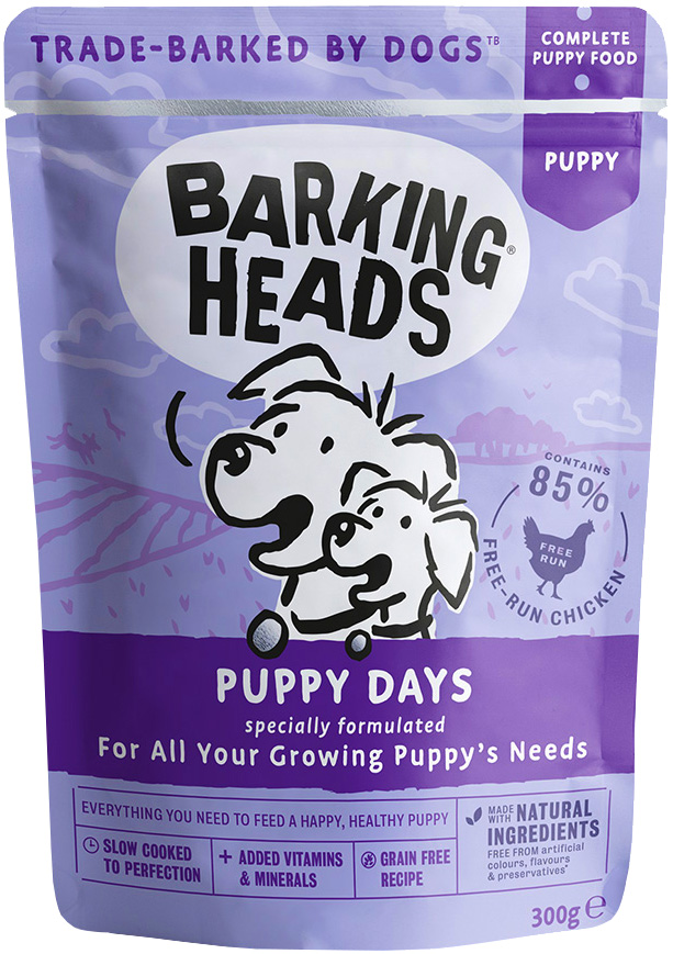 

Barking Heads Щенячьи деньки для щенков всех пород (300 гр)