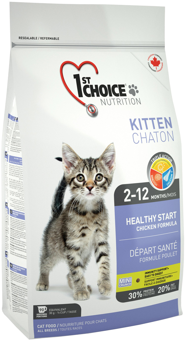 

1st Choice Kitten Healthy Start для котят с курицей (0,35 кг)