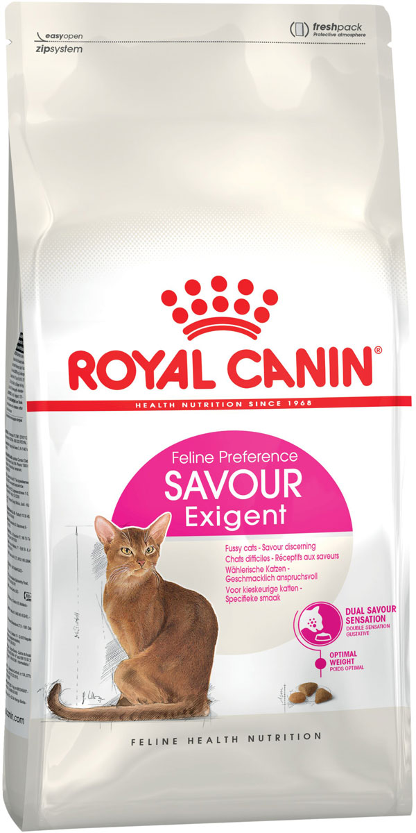 

Royal Canin Savor Exigent для привередливых взрослых кошек (0,4 кг + 0,16 кг)