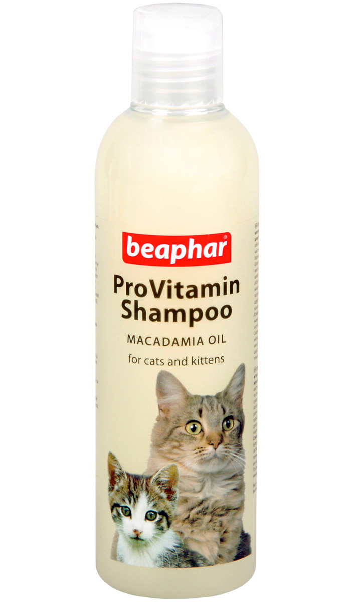 

Beaphar Pro Vit Macadamia Oil шампунь для кошек и котят с чувствительной кожей масло австралийского ореха 250 мл (1 шт)