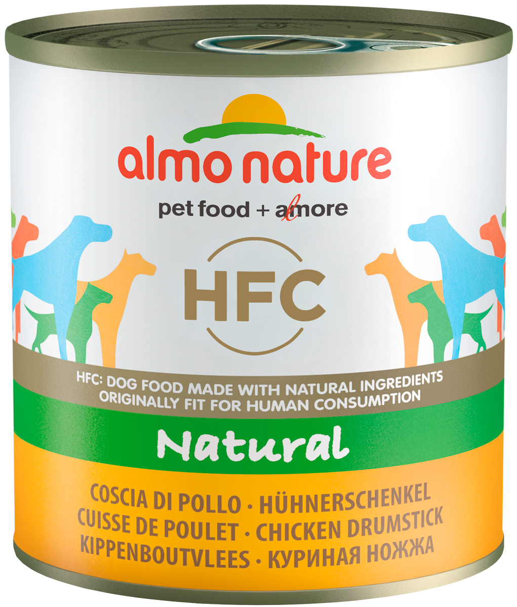 

Almo Nature Dog Classic Hfc для взрослых собак с куриными бедрышками (95 гр)