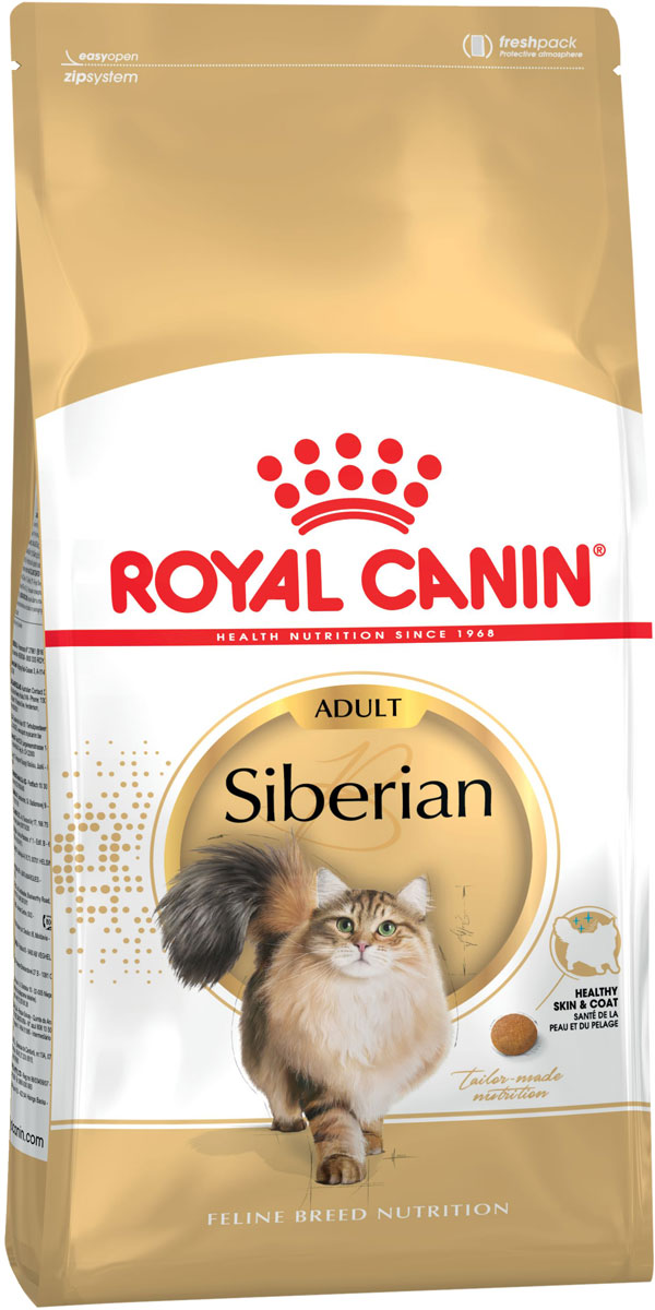 

Royal Canin Siberian Adult для взрослых сибирских кошек (2 кг)