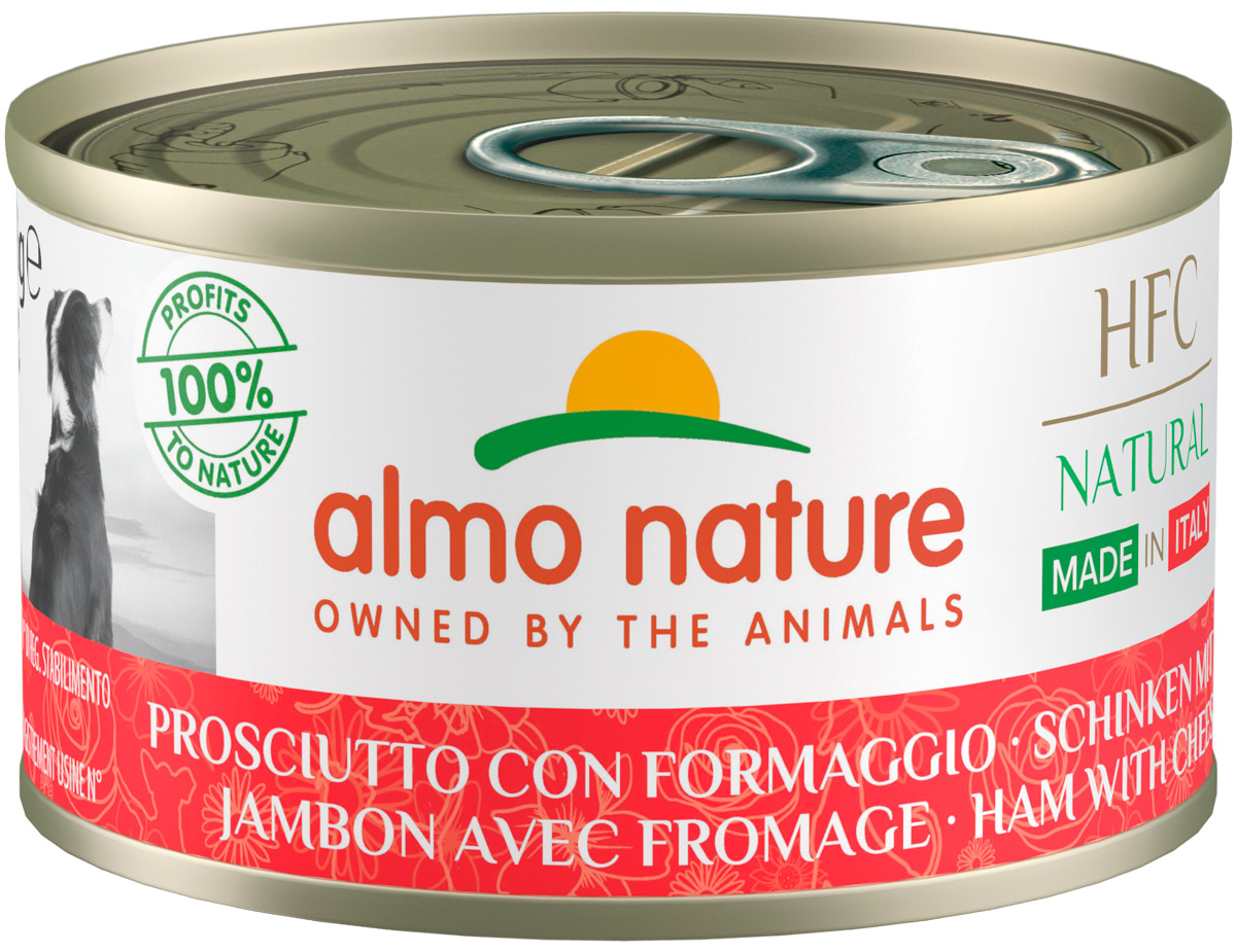 

Almo Nature Dog итальянские рецепты для взрослых собак с ветчиной и сыром (95 гр х 24 шт)