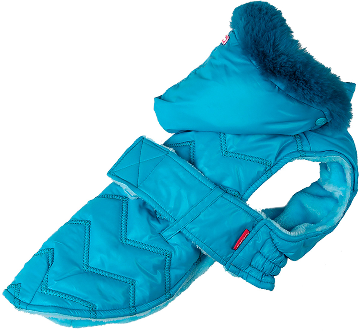

For My Dogs попона для собак голубая Fw632-2018 (12)