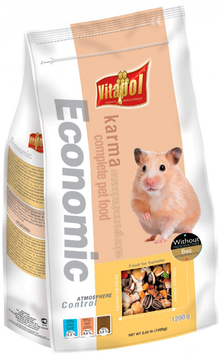 

Vitapol Economic корм для хомяков (1,2 кг)