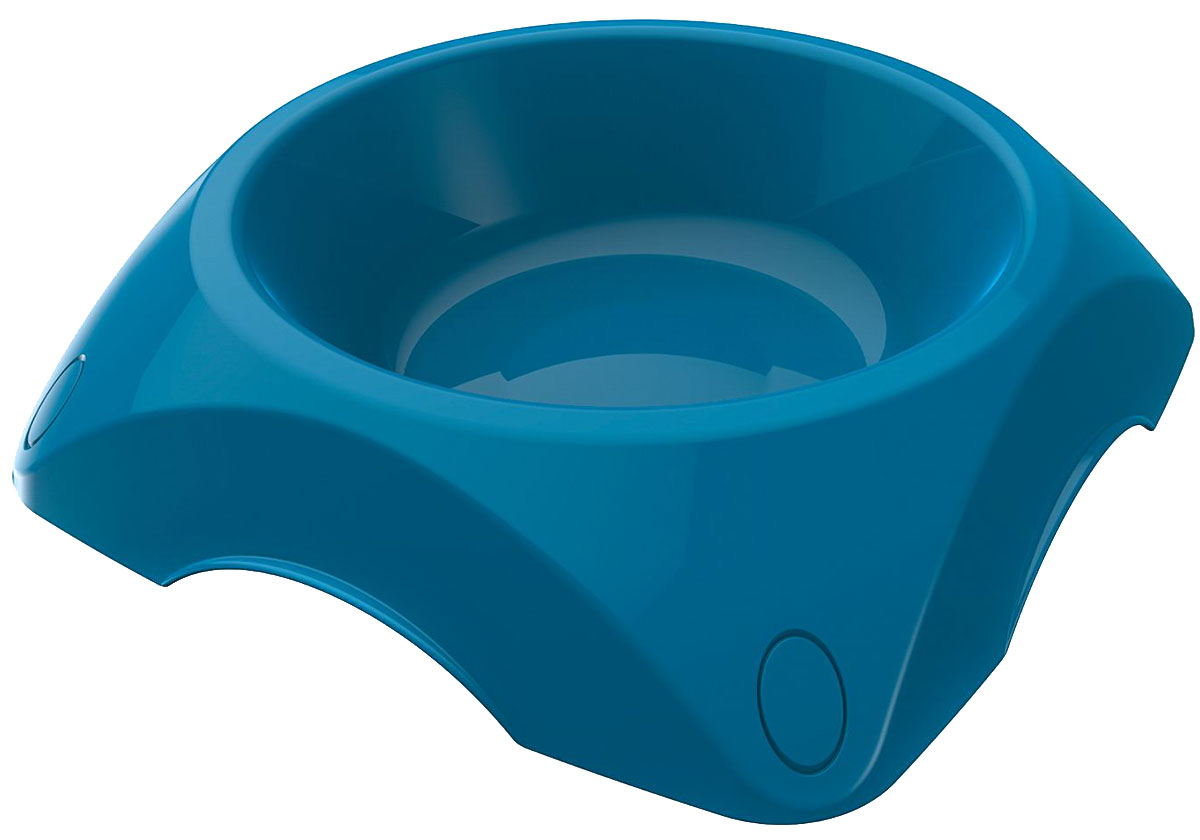 

Миска пластиковая Bama Pet синяя 1200 мл (1 шт)