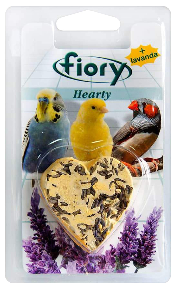 

Fiory Hearty – Фиори минеральный камень в форме сердца для мелких птиц (45 гр)