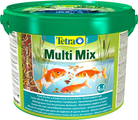 

Tetra Pond Multi Mix корм для прудовых рыб смесь (4 л)