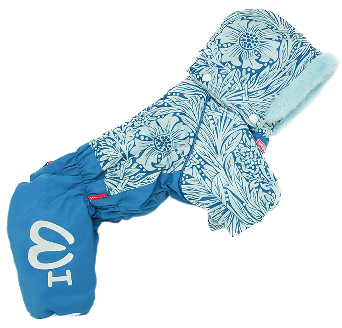 

For My Dogs комбинезон для собак голубой для мальчиков Fw836-2020 M (14)