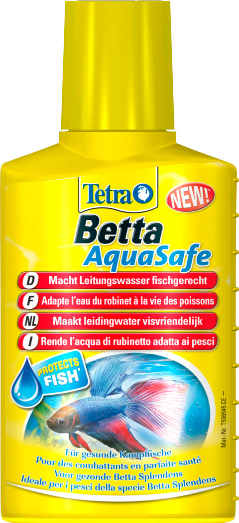 

Tetra Aquasafe Betta – Тетра средство для подготовки водопроводной воды для бойцовых рыб (100 мл)