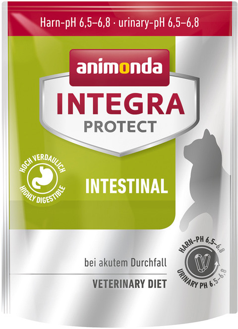 

Animonda Integra Protect Cat Intestinal для взрослых кошек при заболеваниях желудочно-кишечного тракта (1,2 кг)