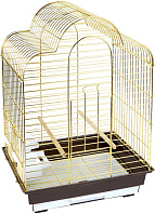Клетка для птиц Triol 6113G золото цвет в ассортименте 46,5 х 36 х 65 см (1 шт)