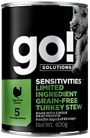 GO! SOLUTIONS SENSITIVITIES монобелковые беззерновые для собак и щенков с индейкой  (400 гр)
