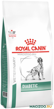 Сухой корм ROYAL CANIN DIABETIC для взрослых собак при сахарном диабете (12 кг УЦ) 