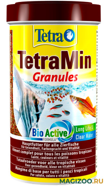 TETRAMIN GRANULES корм гранулы для всех видов рыб (500 мл)