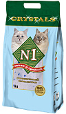 № 1 CRYSTALS – Наполнитель силикагелевый для туалета кошек (5 л) 