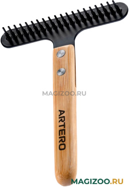 ARTERO NATURE расческа грабли с бамбуковой ручкой L (1 шт)