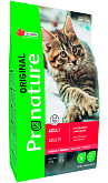 PRONATURE ORIGINAL CAT ADULT для взрослых кошек с курицей и ягненком (0,34 кг)