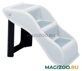 Лестница для собак и кошек Trixie светлая светло-серая 34 х 39 х 54 см (1 шт УЦ)