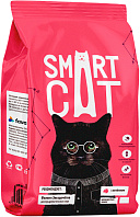 SMART CAT для взрослых кошек с ягненком (0,4 кг)