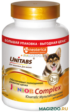 UNITABS JUNIORCOMPLEX витаминно-минеральный комплекс для щенков с В9 уп. 200 таблеток (1 шт)