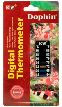 Термометр цифровой KW Zone Shrimp Digital Thermometer самоклеющийся (1 шт)