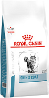 ROYAL CANIN SKIN & COAT для кастрированных котов и стерилизованных кошек с чувствительной кожей и шерстью (0,4 кг)