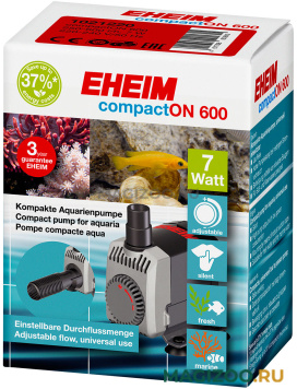 Помпа погружная Eheim compactON 600 для аквариума 250 – 600 л/ч, 7 Вт, до 1 м (1 шт) 