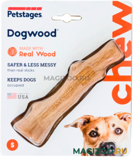 PETSTAGES игрушка для собак DOGWOOD «Палочка деревянная», малая (1 шт)