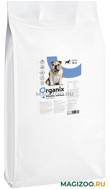 Сухой корм ORGANIX ADULT DOG SALMON & TROUT для взрослых собак с форелью и лососем (18 кг)