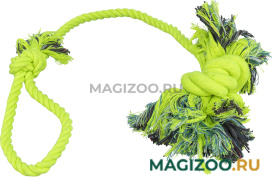 TRIXIE игрушка для собак «Веревка с узлом» для крупных и гигантских пород цвет в ассортименте (70 см)