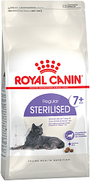 ROYAL CANIN STERILISED 7+ для пожилых кастрированных котов и стерилизованных кошек старше 7 лет (0,4 кг)