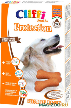 Лакомство Cliffi Protection Анти-Стресс для взрослых собак крупных пород бисквиты 350 гр (1 шт)