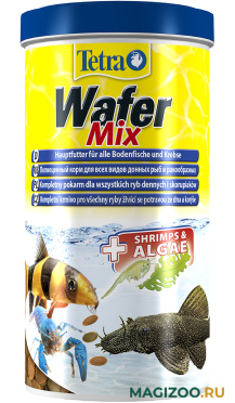 TETRA WAFER MIX корм чипсы для донных рыб и ракообразных (1 л)