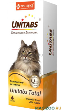 UNITABS TOTAL витаминно-минеральный комплекс для кошек 20 мл (1 шт)