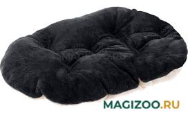 Подушка мягкая Ferplast Relax Soft 78/8 искусственный мех черная 78 х 50 см (1 шт)