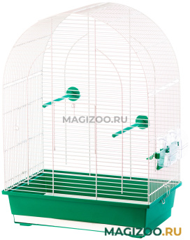 Клетка для птиц Inter-Zoo P041 Lusi II эмалированная цвет в ассортименте 45 х 28 х 63,5 см (1 шт) 