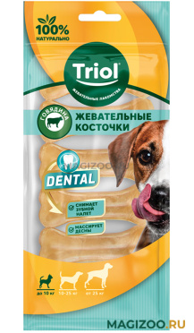 Лакомство TRIOL для собак кость (5 см)