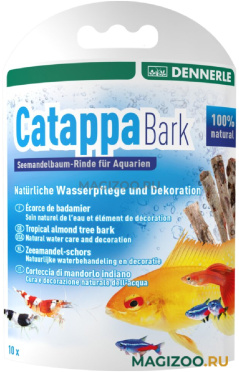 Кора индийского миндаля Dennerle Catappa Bark для водоподготовки уп. 8 шт (1 шт)