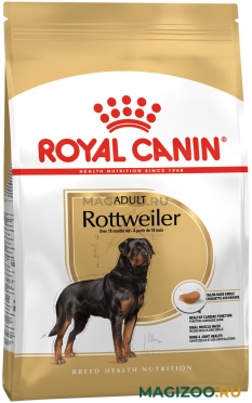 Сухой корм ROYAL CANIN ROTTWEILER ADULT для взрослых собак ротвейлер (12 кг УЦ)