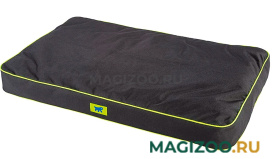 Подушка для собак Ferplast Polo 80 съемный непромокаемый чехол нейлон черная 80 х 50 х 8 см (1 шт)