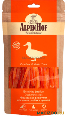 Лакомство AlpenHof для собак маленьких пород и щенков фрикасе с уткой 50 гр (1 уп)