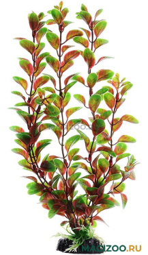 Растение для аквариума пластиковое Людвигия красная, BARBUS, Plant 006 (30 см)