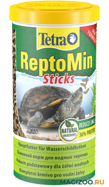 TETRA REPTOMIN STICKS корм палочки для водных черепах (1 л)